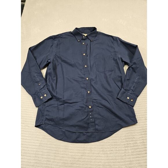 Cabela's Other - Cabelas Shirt Mens Large Blue Long Sleeve Button Down Pocket Casual Outdoor